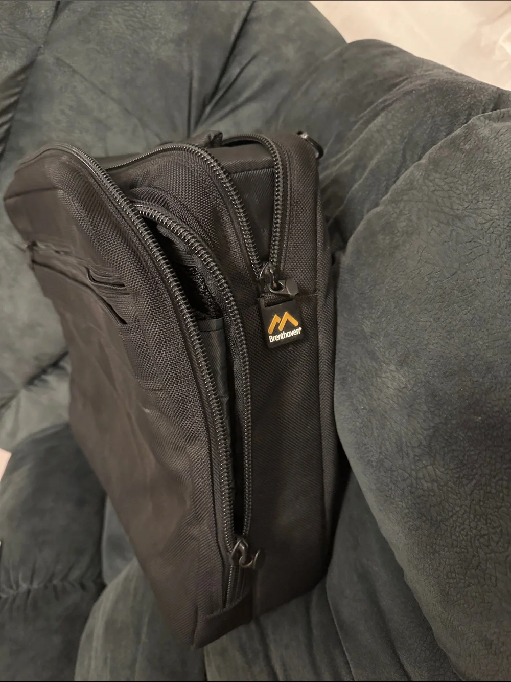 Classic Black Men's Briefcase Laptop Bag